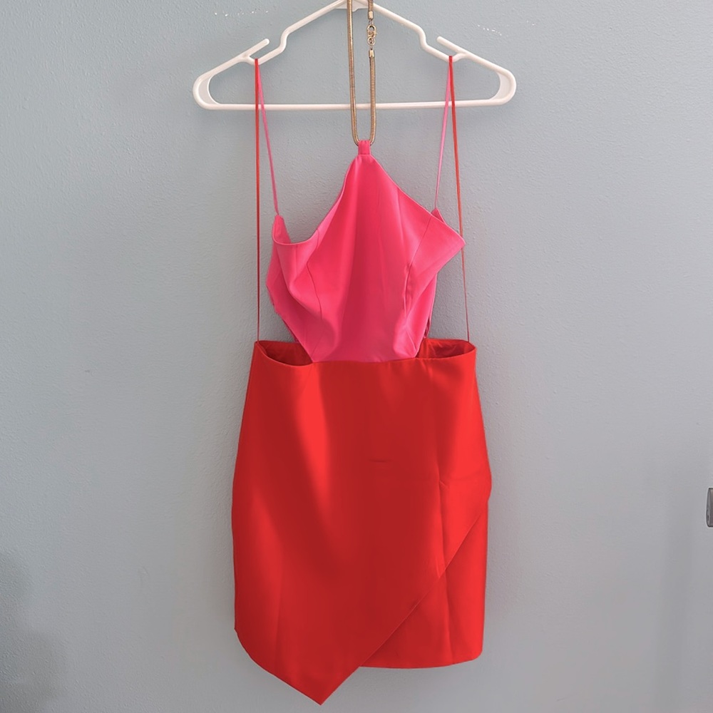 Cut out mini dress